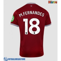 Fotballdrakt Herre West Ham United Mateus Fernandes #18 Hjemmedrakt 2025-26 Kortermet